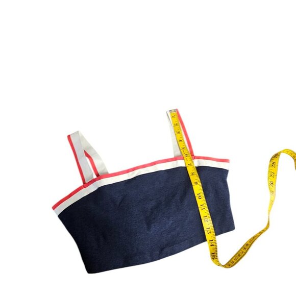 Beyond Yoga Spacedye Sea You There High Cropped Tank, Blue, Athletic ,Size L - Picture 5 of 10